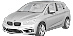 BMW F45 P0B87 Fault Code